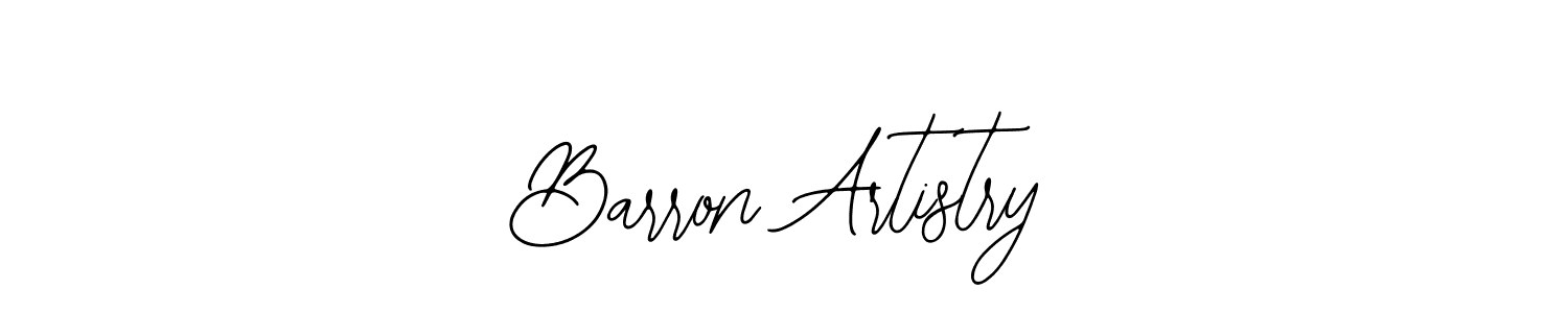 Make a beautiful signature design for name Barron Artistry. Use this online signature maker to create a handwritten signature for free. Barron Artistry signature style 12 images and pictures png