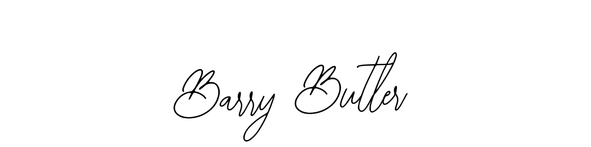 How to make Barry Butler name signature. Use Bearetta-2O07w style for creating short signs online. This is the latest handwritten sign. Barry Butler signature style 12 images and pictures png