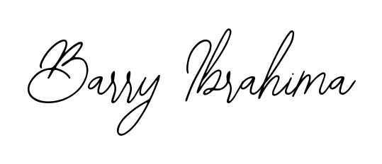 You should practise on your own different ways (Bearetta-2O07w) to write your name (Barry Ibrahima) in signature. Don't let someone else do it for you. Barry Ibrahima signature style 12 images and pictures png