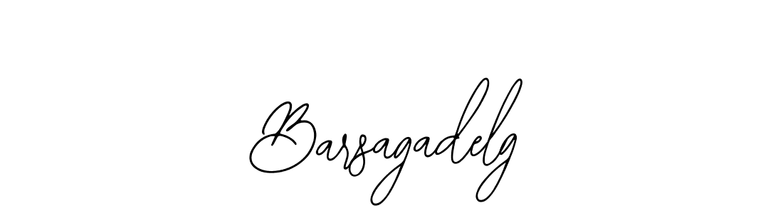 How to make Barsagadelg name signature. Use Bearetta-2O07w style for creating short signs online. This is the latest handwritten sign. Barsagadelg signature style 12 images and pictures png