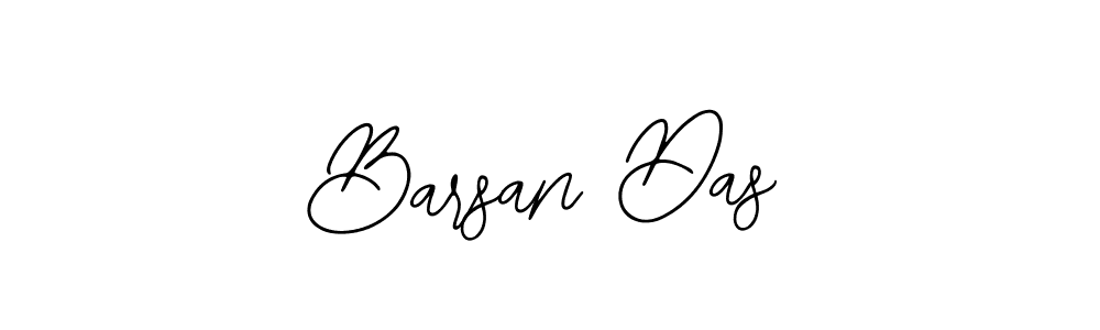 You should practise on your own different ways (Bearetta-2O07w) to write your name (Barsan Das) in signature. don't let someone else do it for you. Barsan Das signature style 12 images and pictures png