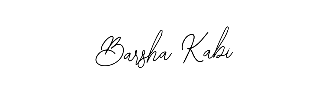 Also we have Barsha Kabi name is the best signature style. Create professional handwritten signature collection using Bearetta-2O07w autograph style. Barsha Kabi signature style 12 images and pictures png