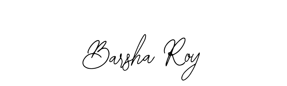 Create a beautiful signature design for name Barsha Roy. With this signature (Bearetta-2O07w) fonts, you can make a handwritten signature for free. Barsha Roy signature style 12 images and pictures png