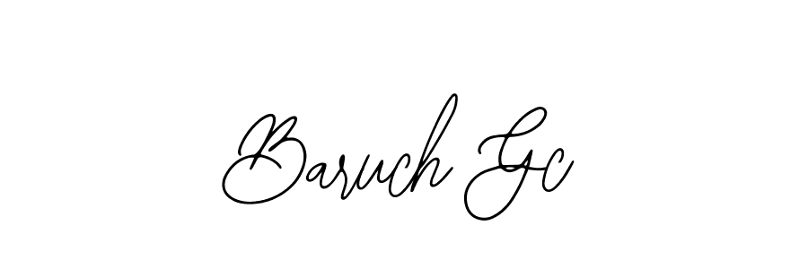 if you are searching for the best signature style for your name Baruch Gc. so please give up your signature search. here we have designed multiple signature styles  using Bearetta-2O07w. Baruch Gc signature style 12 images and pictures png