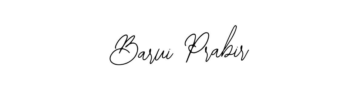 It looks lik you need a new signature style for name Barui Prabir. Design unique handwritten (Bearetta-2O07w) signature with our free signature maker in just a few clicks. Barui Prabir signature style 12 images and pictures png