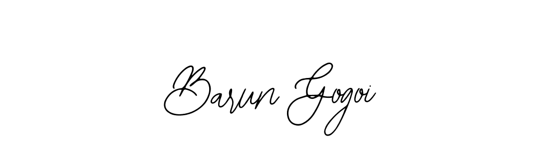 Similarly Bearetta-2O07w is the best handwritten signature design. Signature creator online .You can use it as an online autograph creator for name Barun Gogoi. Barun Gogoi signature style 12 images and pictures png
