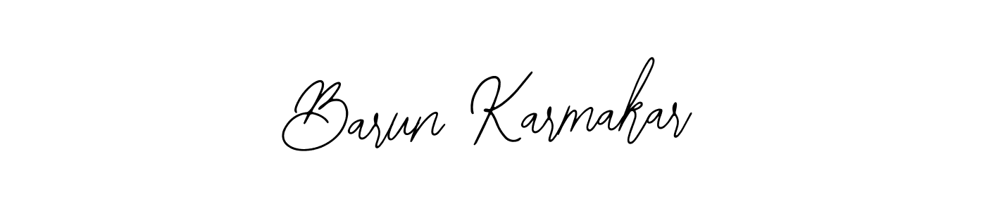 How to make Barun Karmakar signature? Bearetta-2O07w is a professional autograph style. Create handwritten signature for Barun Karmakar name. Barun Karmakar signature style 12 images and pictures png