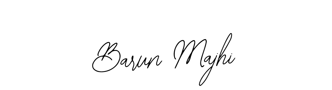 The best way (Bearetta-2O07w) to make a short signature is to pick only two or three words in your name. The name Barun Majhi include a total of six letters. For converting this name. Barun Majhi signature style 12 images and pictures png