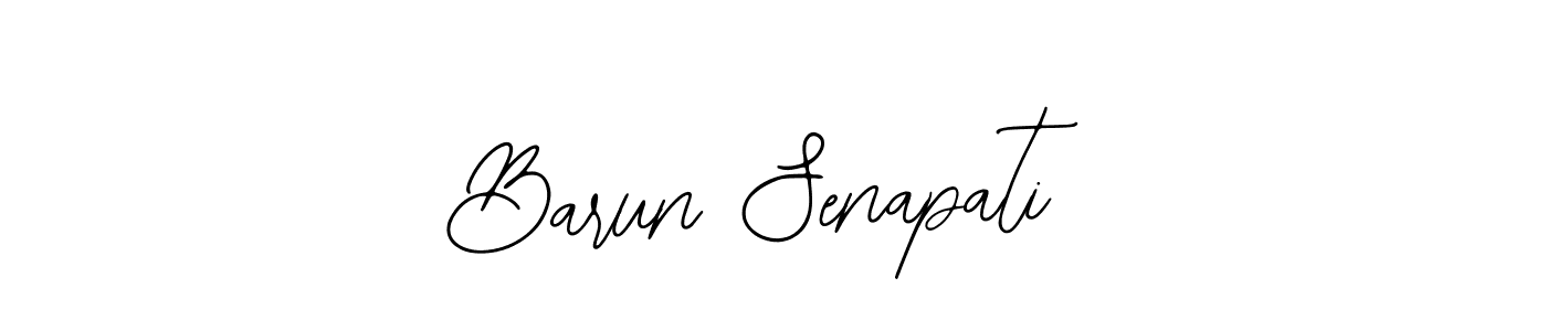 You should practise on your own different ways (Bearetta-2O07w) to write your name (Barun Senapati) in signature. don't let someone else do it for you. Barun Senapati signature style 12 images and pictures png