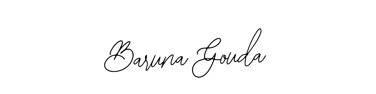 Create a beautiful signature design for name Baruna Gouda. With this signature (Bearetta-2O07w) fonts, you can make a handwritten signature for free. Baruna Gouda signature style 12 images and pictures png