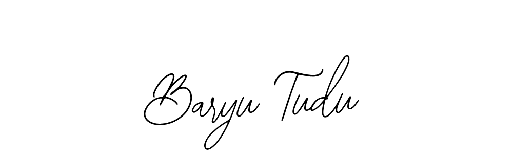 Make a beautiful signature design for name Baryu Tudu. Use this online signature maker to create a handwritten signature for free. Baryu Tudu signature style 12 images and pictures png