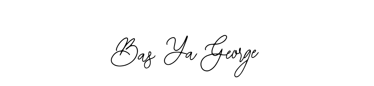 Make a beautiful signature design for name Bas Ya George. With this signature (Bearetta-2O07w) style, you can create a handwritten signature for free. Bas Ya George signature style 12 images and pictures png