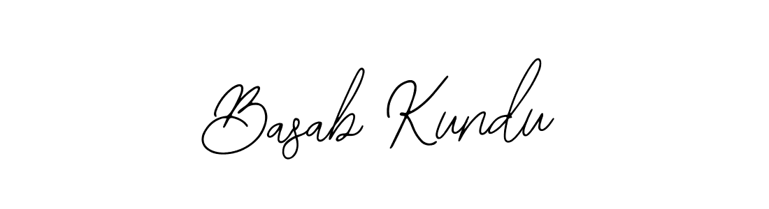 You should practise on your own different ways (Bearetta-2O07w) to write your name (Basab Kundu) in signature. don't let someone else do it for you. Basab Kundu signature style 12 images and pictures png