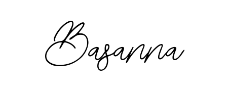 Explore multiple handwriting variations for Basanna including this stunning Bearetta-2O07w design. Free to use across all platforms. Basanna signature style 12 images and pictures png