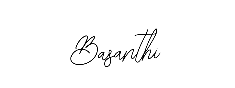 How to make Basanthi name signature. Use Bearetta-2O07w style for creating short signs online. This is the latest handwritten sign. Basanthi signature style 12 images and pictures png