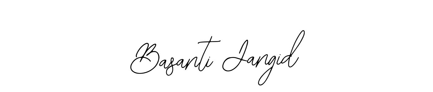 Also we have Basanti Jangid name is the best signature style. Create professional handwritten signature collection using Bearetta-2O07w autograph style. Basanti Jangid signature style 12 images and pictures png