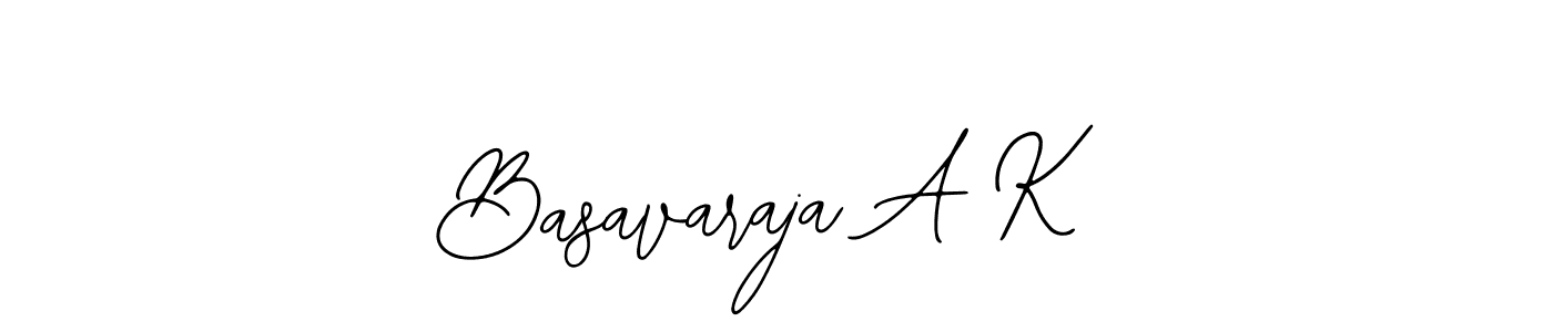 Use a signature maker to create a handwritten signature online. With this signature software, you can design (Bearetta-2O07w) your own signature for name Basavaraja A K. Basavaraja A K signature style 12 images and pictures png
