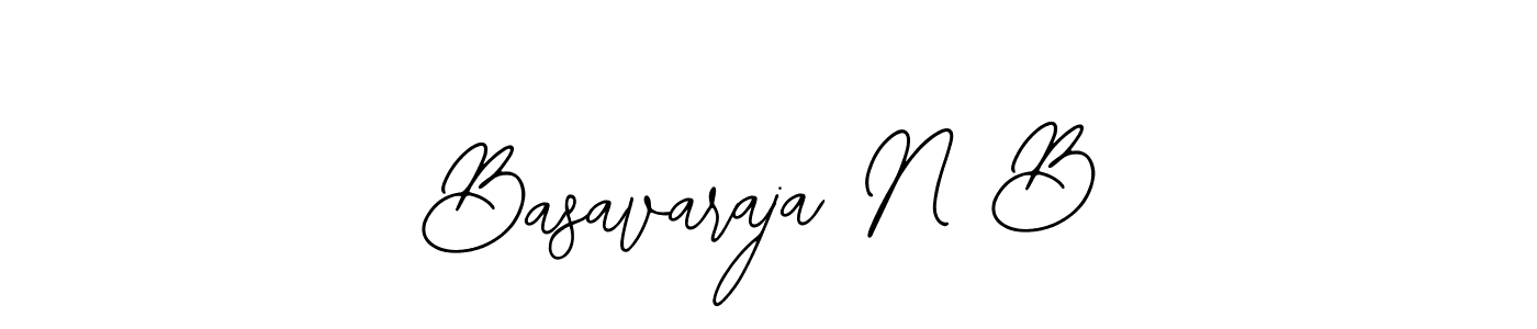 How to make Basavaraja N B signature? Bearetta-2O07w is a professional autograph style. Create handwritten signature for Basavaraja N B name. Basavaraja N B signature style 12 images and pictures png
