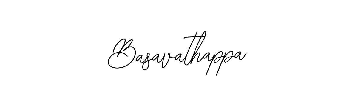 How to make Basavathappa name signature. Use Bearetta-2O07w style for creating short signs online. This is the latest handwritten sign. Basavathappa signature style 12 images and pictures png