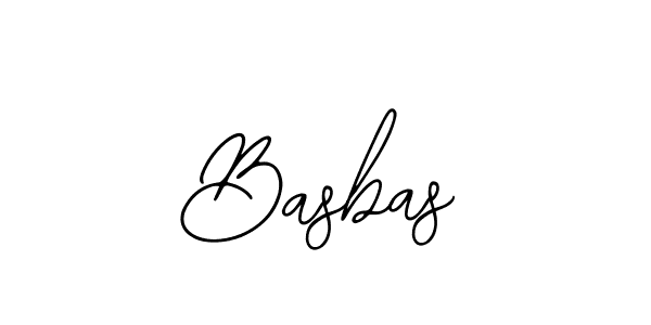Basbas stylish signature style. Best Handwritten Sign (Bearetta-2O07w) for my name. Handwritten Signature Collection Ideas for my name Basbas. Basbas signature style 12 images and pictures png