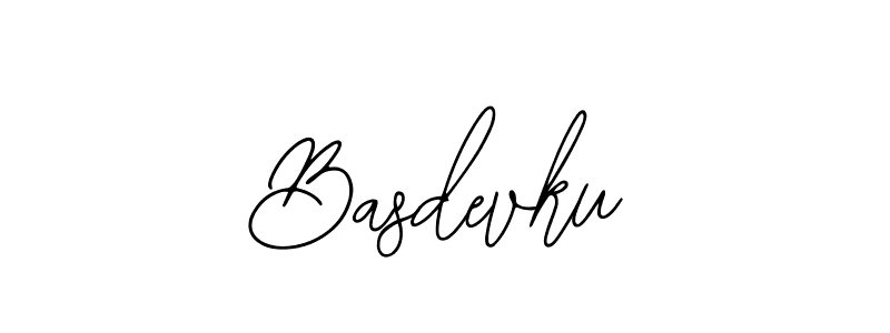 Bearetta-2O07w is a professional signature style that is perfect for those who want to add a touch of class to their signature. It is also a great choice for those who want to make their signature more unique. Get Basdevku name to fancy signature for free. Basdevku signature style 12 images and pictures png