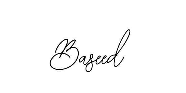 Similarly Bearetta-2O07w is the best handwritten signature design. Signature creator online .You can use it as an online autograph creator for name Baseed. Baseed signature style 12 images and pictures png