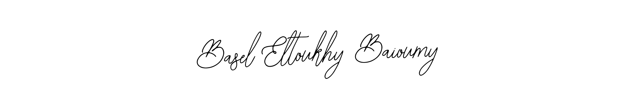 Make a beautiful signature design for name Basel Eltoukhy Baioumy. With this signature (Bearetta-2O07w) style, you can create a handwritten signature for free. Basel Eltoukhy Baioumy signature style 12 images and pictures png