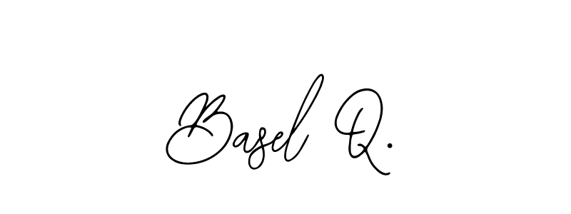 Here are the top 10 professional signature styles for the name Basel Q.. These are the best autograph styles you can use for your name. Basel Q. signature style 12 images and pictures png