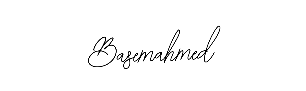 The best way (Bearetta-2O07w) to make a short signature is to pick only two or three words in your name. The name Basemahmed include a total of six letters. For converting this name. Basemahmed signature style 12 images and pictures png