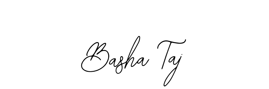 How to make Basha Taj signature? Bearetta-2O07w is a professional autograph style. Create handwritten signature for Basha Taj name. Basha Taj signature style 12 images and pictures png