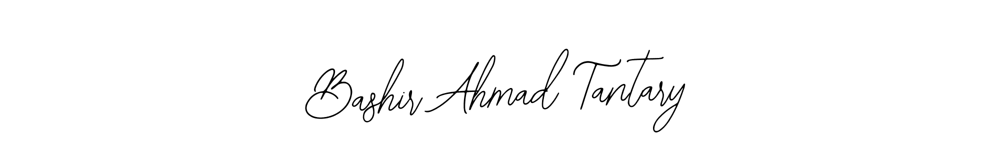 How to make Bashir Ahmad Tantary name signature. Use Bearetta-2O07w style for creating short signs online. This is the latest handwritten sign. Bashir Ahmad Tantary signature style 12 images and pictures png