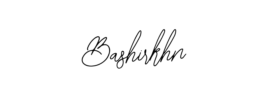 How to make Bashirkhn name signature. Use Bearetta-2O07w style for creating short signs online. This is the latest handwritten sign. Bashirkhn signature style 12 images and pictures png