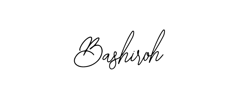 Also You can easily find your signature by using the search form. We will create Bashiroh name handwritten signature images for you free of cost using Bearetta-2O07w sign style. Bashiroh signature style 12 images and pictures png