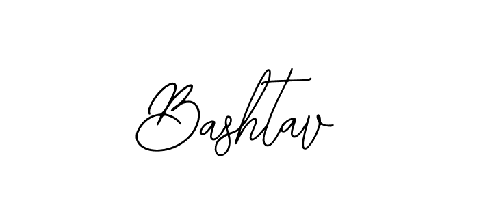 Use a signature maker to create a handwritten signature online. With this signature software, you can design (Bearetta-2O07w) your own signature for name Bashtav. Bashtav signature style 12 images and pictures png