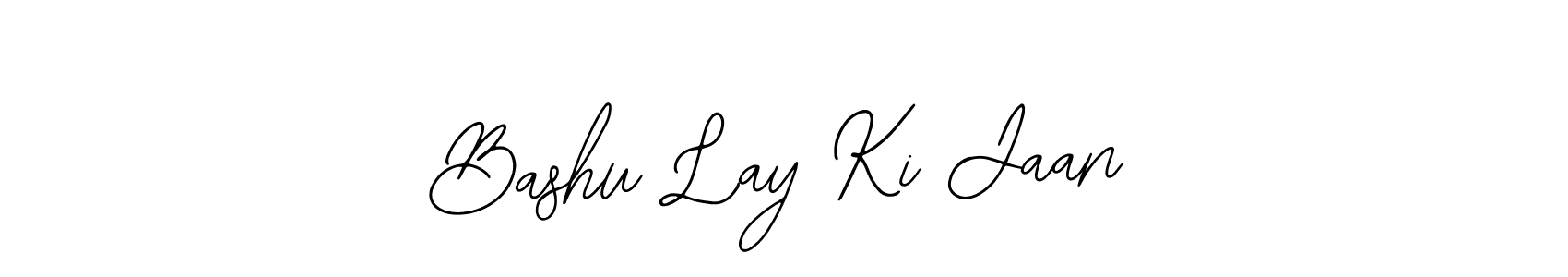 You can use this online signature creator to create a handwritten signature for the name Bashu Lay Ki Jaan. This is the best online autograph maker. Bashu Lay Ki Jaan signature style 12 images and pictures png
