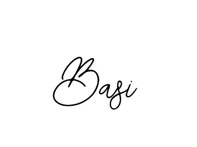 How to make Basi name signature. Use Bearetta-2O07w style for creating short signs online. This is the latest handwritten sign. Basi signature style 12 images and pictures png