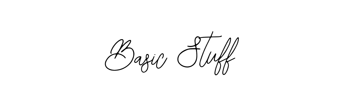 You should practise on your own different ways (Bearetta-2O07w) to write your name (Basic Stuff) in signature. don't let someone else do it for you. Basic Stuff signature style 12 images and pictures png