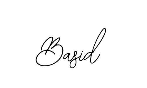 You should practise on your own different ways (Bearetta-2O07w) to write your name (Basid) in signature. don't let someone else do it for you. Basid signature style 12 images and pictures png