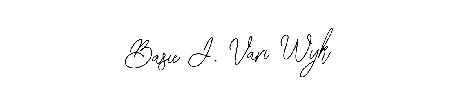 Make a beautiful signature design for name Basie J. Van Wyk. Use this online signature maker to create a handwritten signature for free. Basie J. Van Wyk signature style 12 images and pictures png