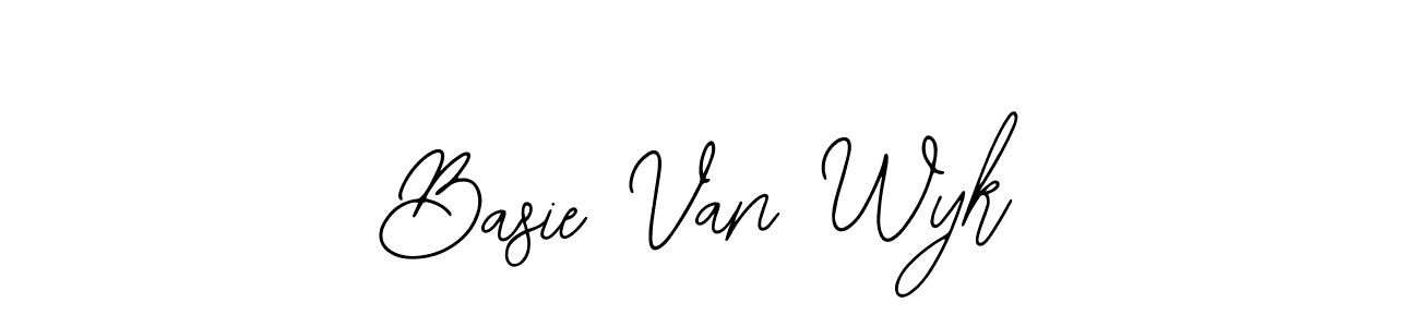 How to make Basie Van Wyk signature? Bearetta-2O07w is a professional autograph style. Create handwritten signature for Basie Van Wyk name. Basie Van Wyk signature style 12 images and pictures png