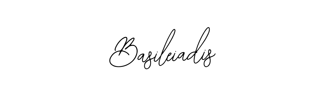 Create a beautiful signature design for name Basileiadis. With this signature (Bearetta-2O07w) fonts, you can make a handwritten signature for free. Basileiadis signature style 12 images and pictures png