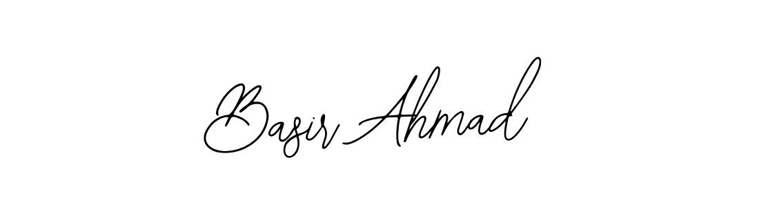 Make a beautiful signature design for name Basir Ahmad. Use this online signature maker to create a handwritten signature for free. Basir Ahmad signature style 12 images and pictures png