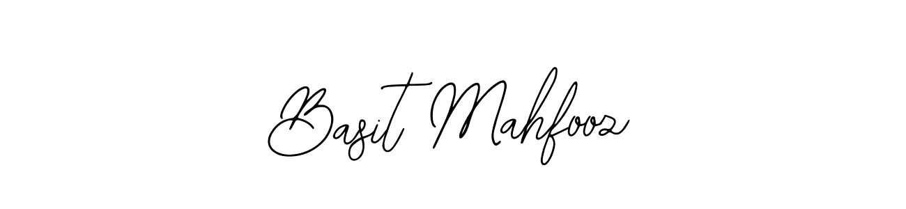 You can use this online signature creator to create a handwritten signature for the name Basit Mahfooz. This is the best online autograph maker. Basit Mahfooz signature style 12 images and pictures png