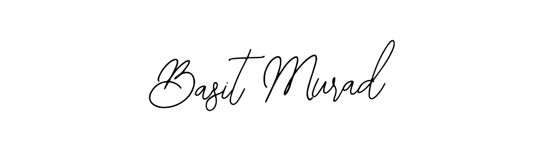 Design your own signature with our free online signature maker. With this signature software, you can create a handwritten (Bearetta-2O07w) signature for name Basit Murad. Basit Murad signature style 12 images and pictures png