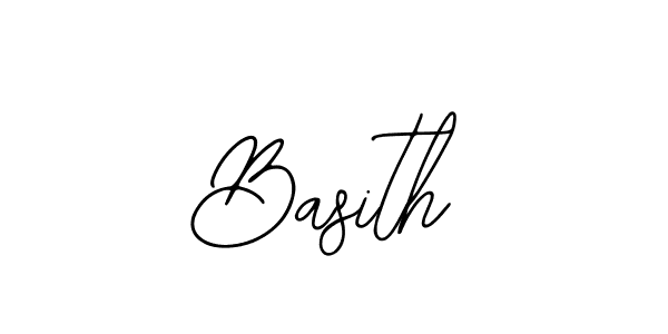 How to make Basith name signature. Use Bearetta-2O07w style for creating short signs online. This is the latest handwritten sign. Basith signature style 12 images and pictures png