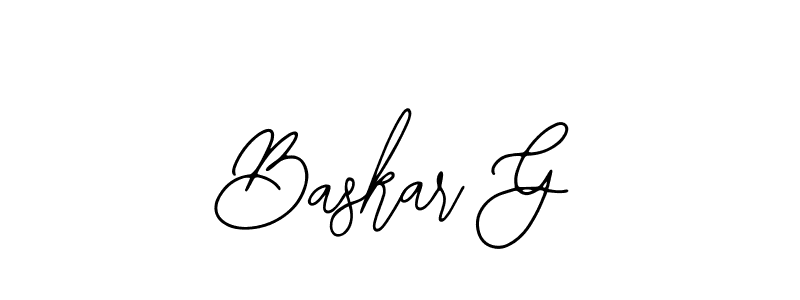 This is the best signature style for the Baskar G name. Also you like these signature font (Bearetta-2O07w). Mix name signature. Baskar G signature style 12 images and pictures png