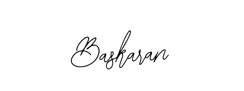 You should practise on your own different ways (Bearetta-2O07w) to write your name (Baskaran) in signature. don't let someone else do it for you. Baskaran signature style 12 images and pictures png