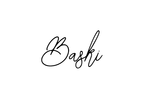 Baski stylish signature style. Best Handwritten Sign (Bearetta-2O07w) for my name. Handwritten Signature Collection Ideas for my name Baski. Baski signature style 12 images and pictures png