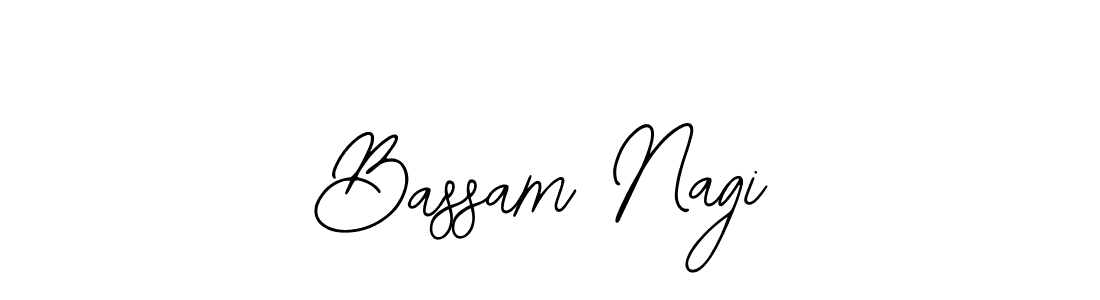 Bassam Nagi stylish signature style. Best Handwritten Sign (Bearetta-2O07w) for my name. Handwritten Signature Collection Ideas for my name Bassam Nagi. Bassam Nagi signature style 12 images and pictures png