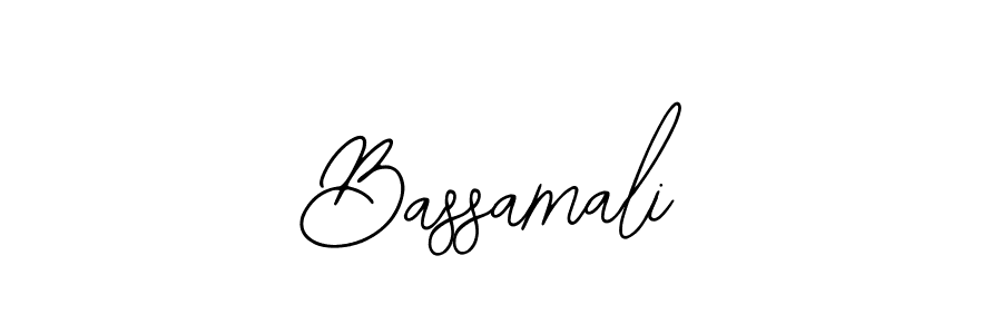 Design your own signature with our free online signature maker. With this signature software, you can create a handwritten (Bearetta-2O07w) signature for name Bassamali. Bassamali signature style 12 images and pictures png